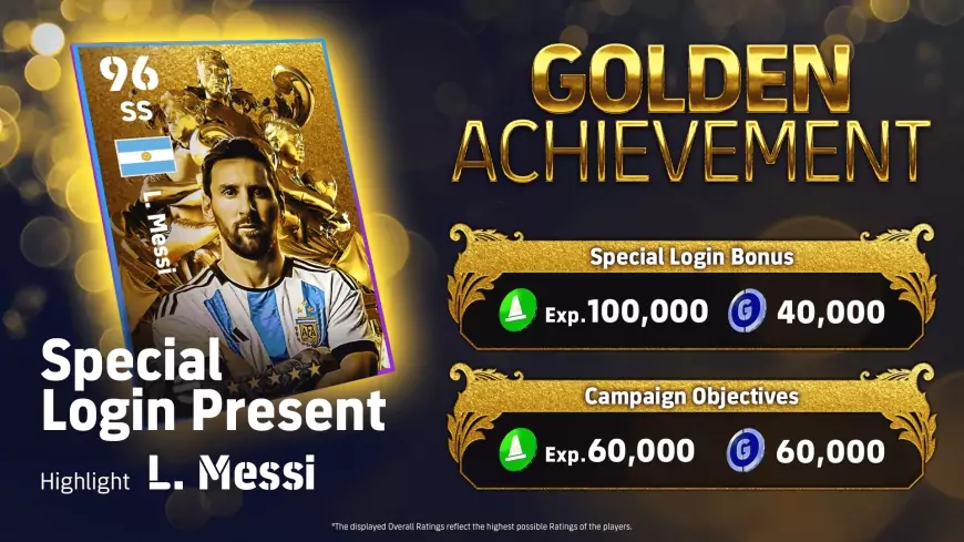 Golden Achievement for eFootball